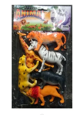 Official Animal Planet 6 Piece Wild Animal Set | Educational Toy Figures for Kids 3